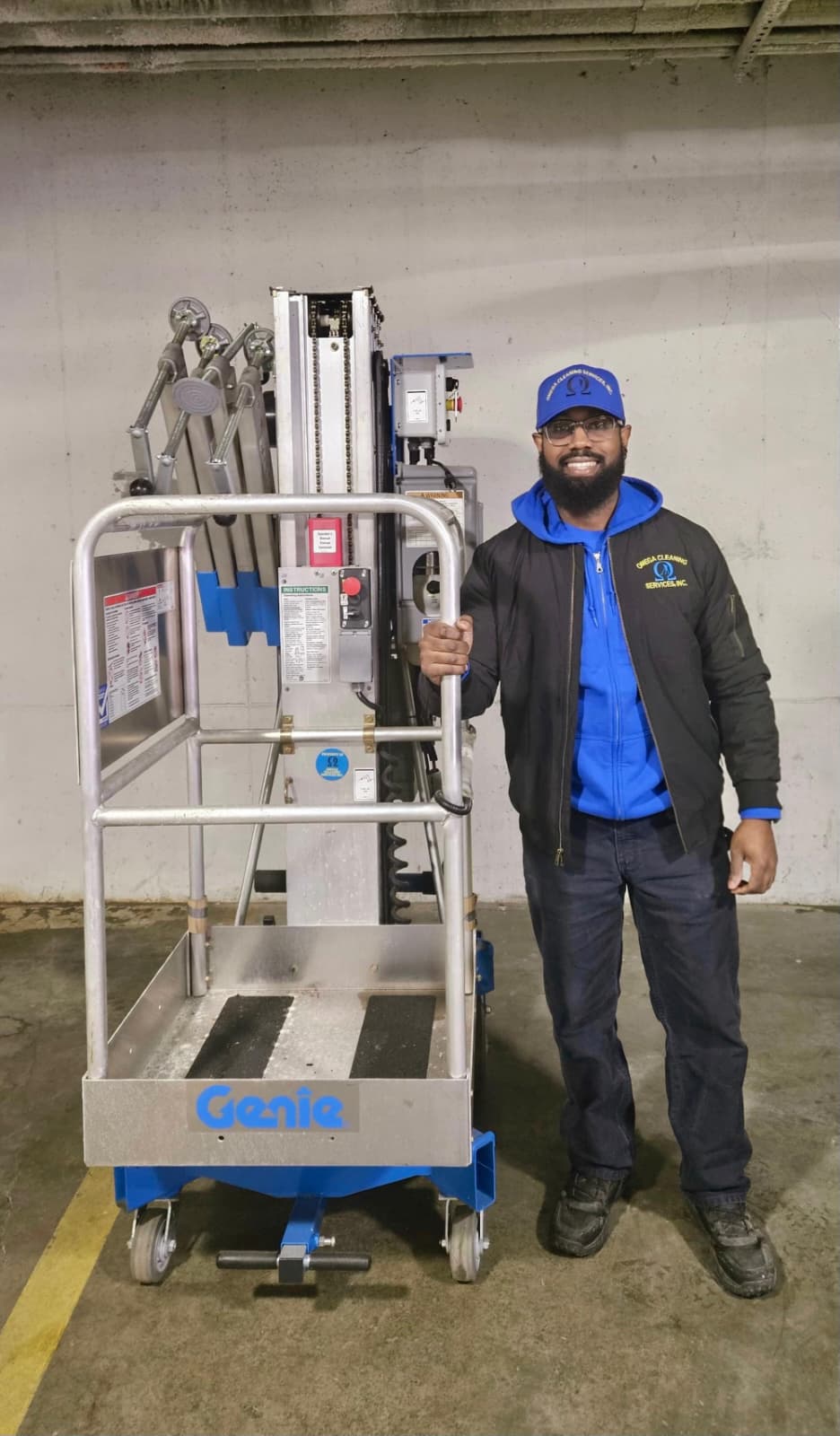 Boss with scissor lift
